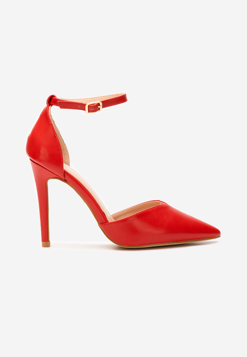 Décolleté tacco a spillo Jalisa rosso