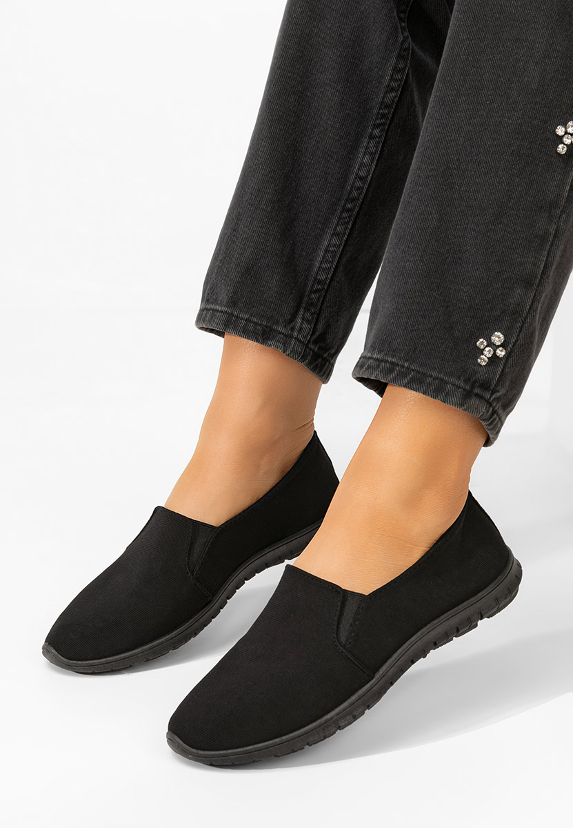 Scarpe da ginnastic Slip-On Gretia nero