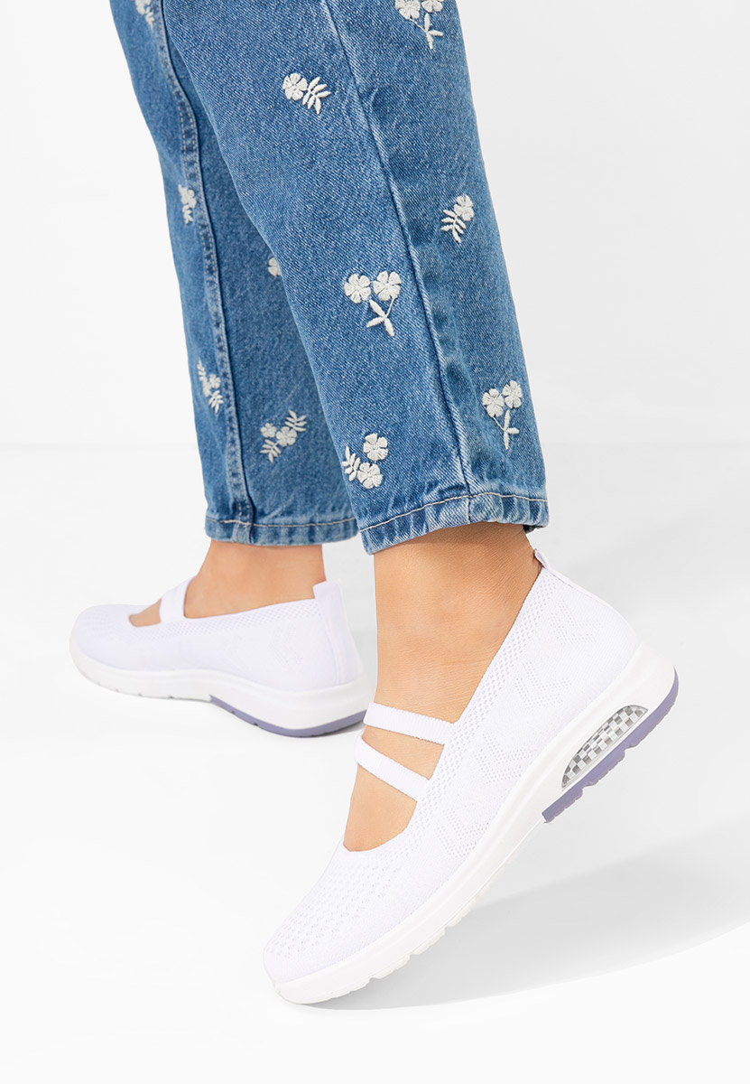 Scarpe basse donna Madelyn bianchi