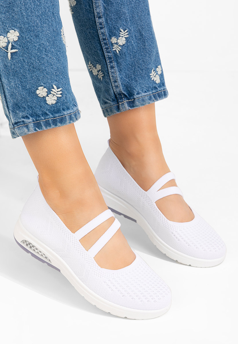Scarpe basse donna Madelyn bianchi