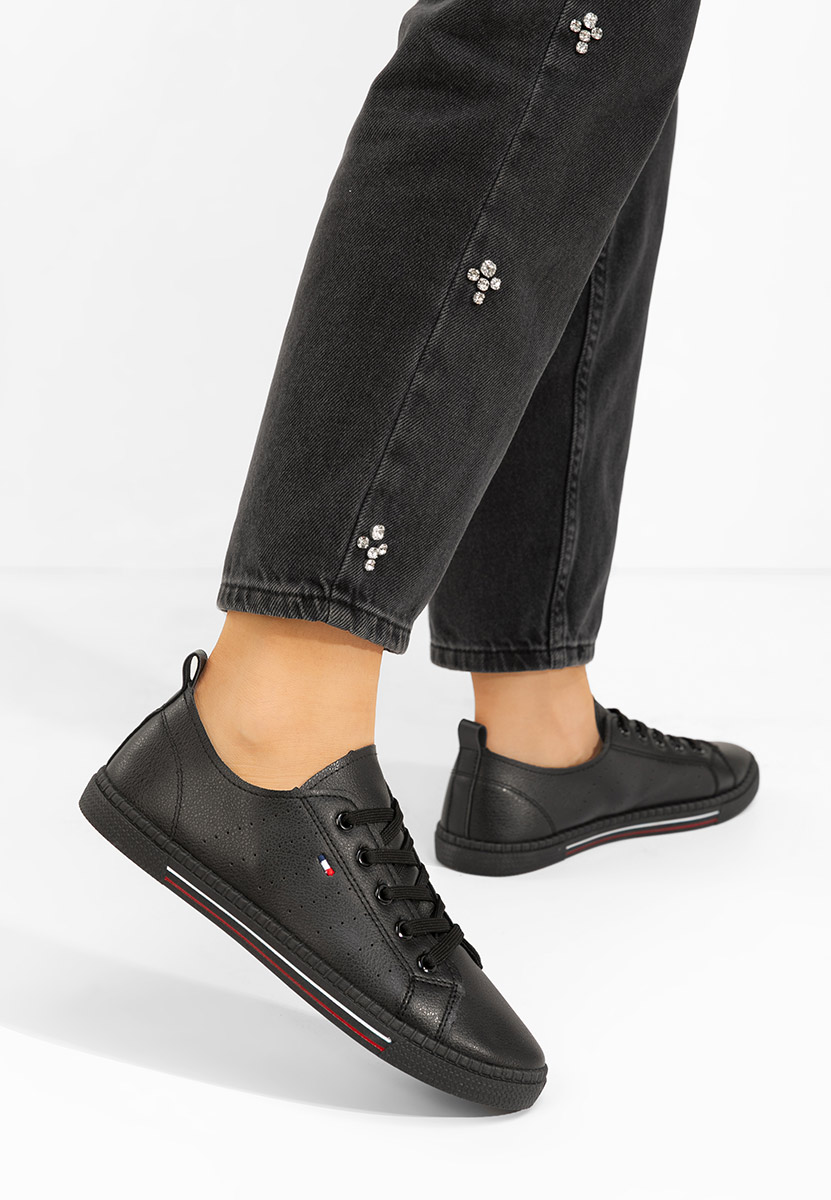 Scarpe basse donna Debbra nero