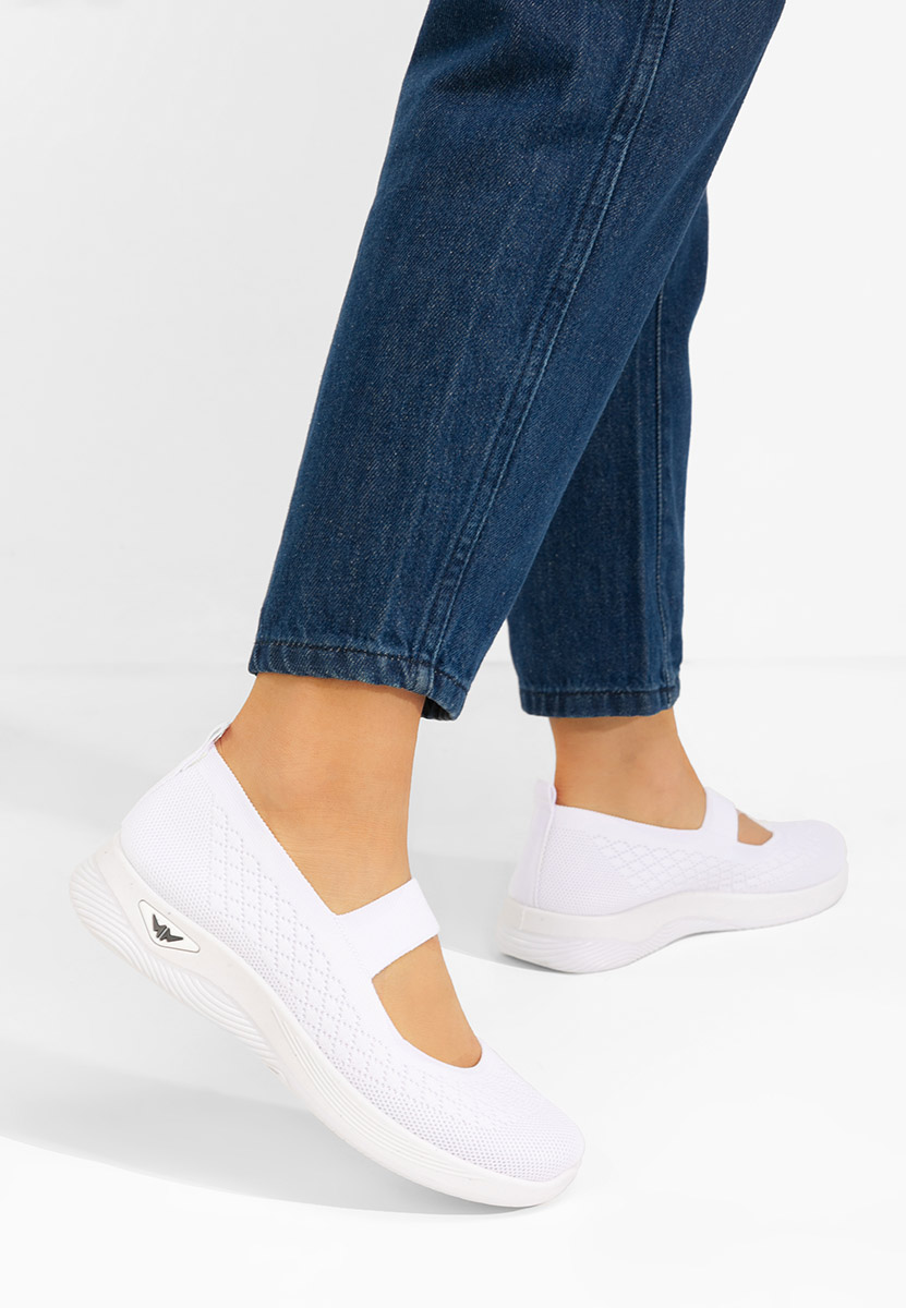 Scarpe basse donna Wondia bianchi