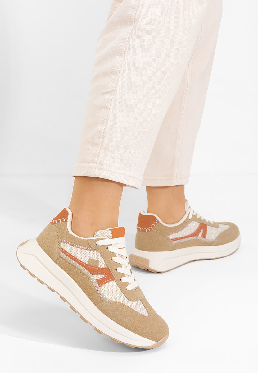 Sneakers donna Esira beige
