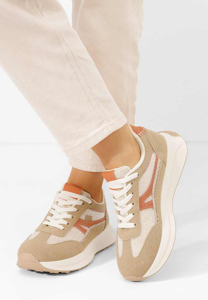 Sneakers donna Esira beige