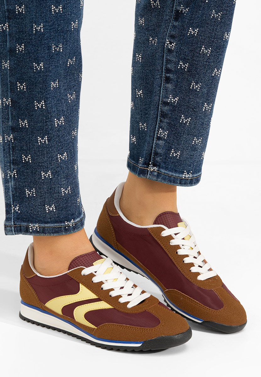 Sneakers donna Rytania marrone