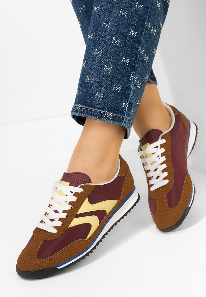 Sneakers donna Rytania marrone