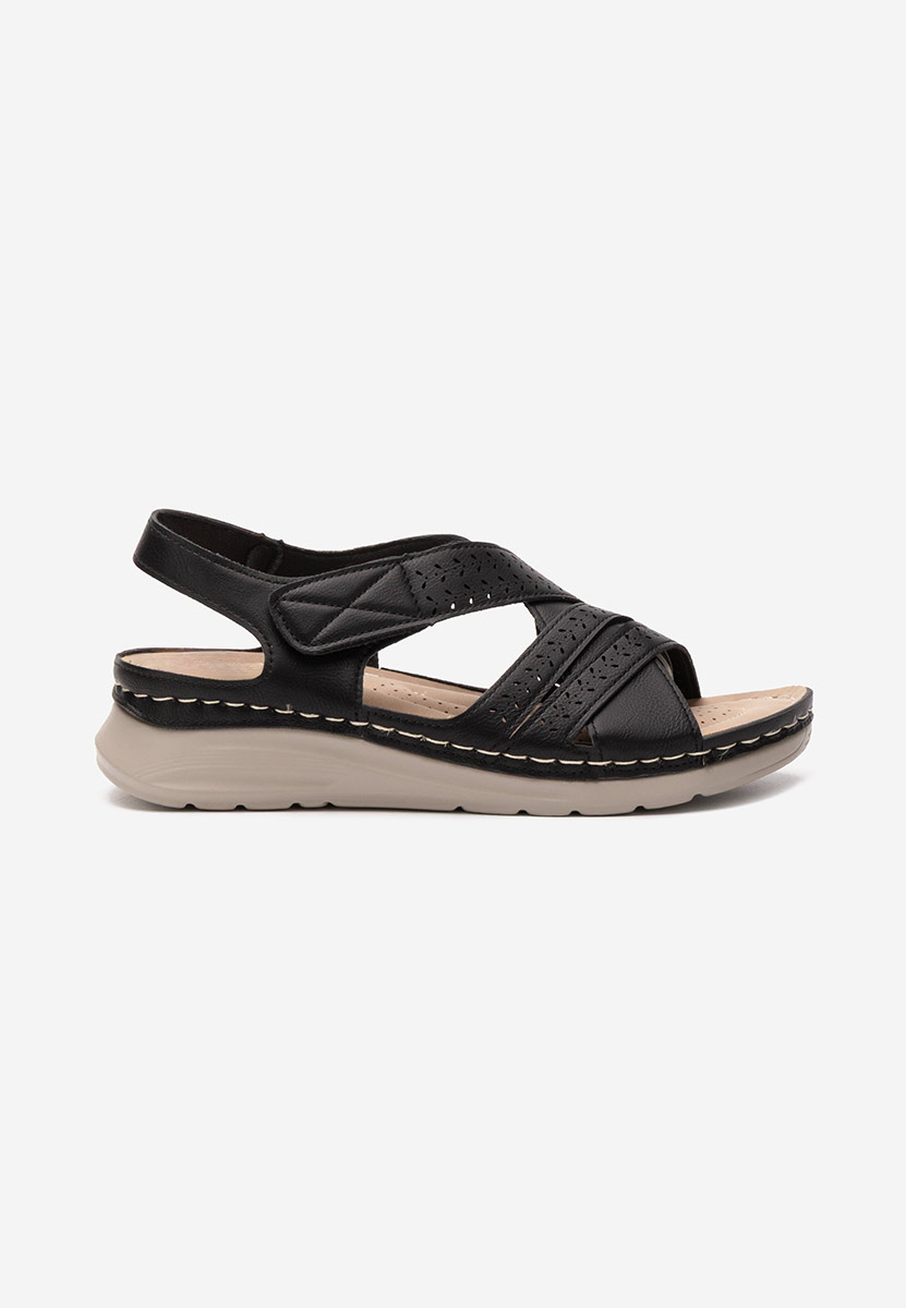 Sandali con plateau Gyovanna nero