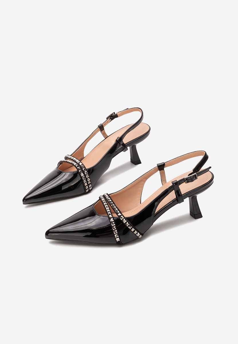 Décolleté Slingback Crinna nero