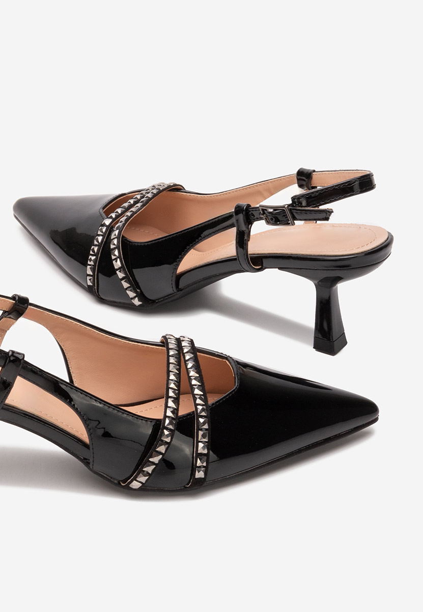 Décolleté Slingback Crinna nero