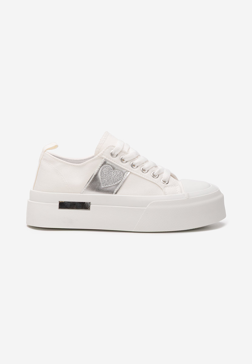 Sneakers con plateau Anasty bianchi