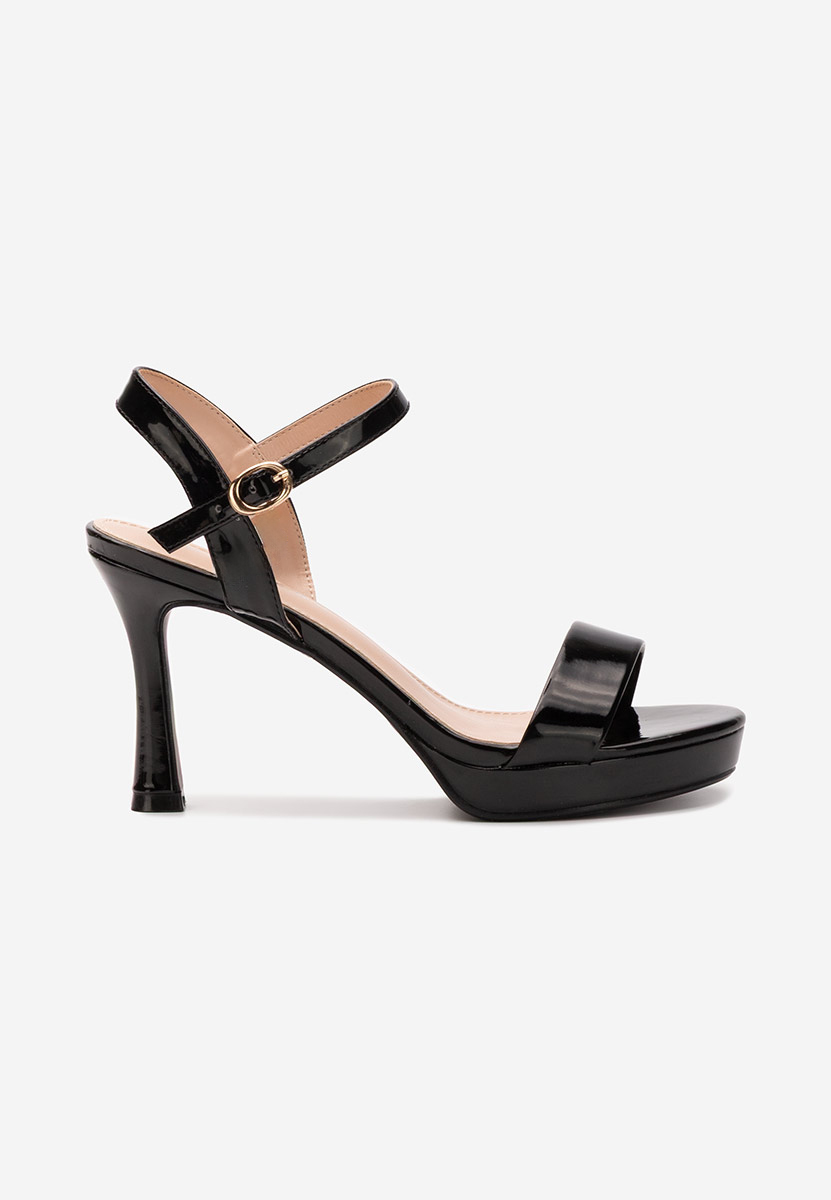 Sandali con tacco a spillo Medea nero