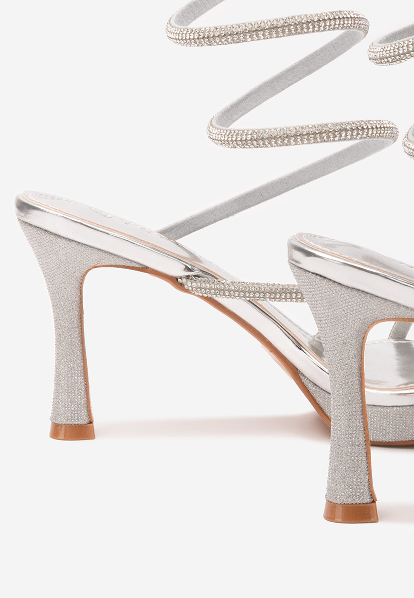 Sandali eleganti Perrya argento