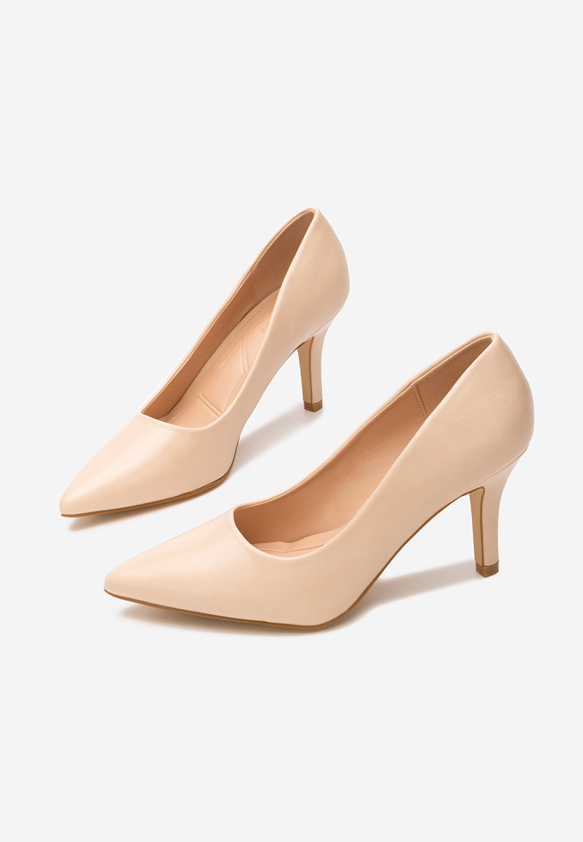 Décolleté tacco a spillo Marylyn beige