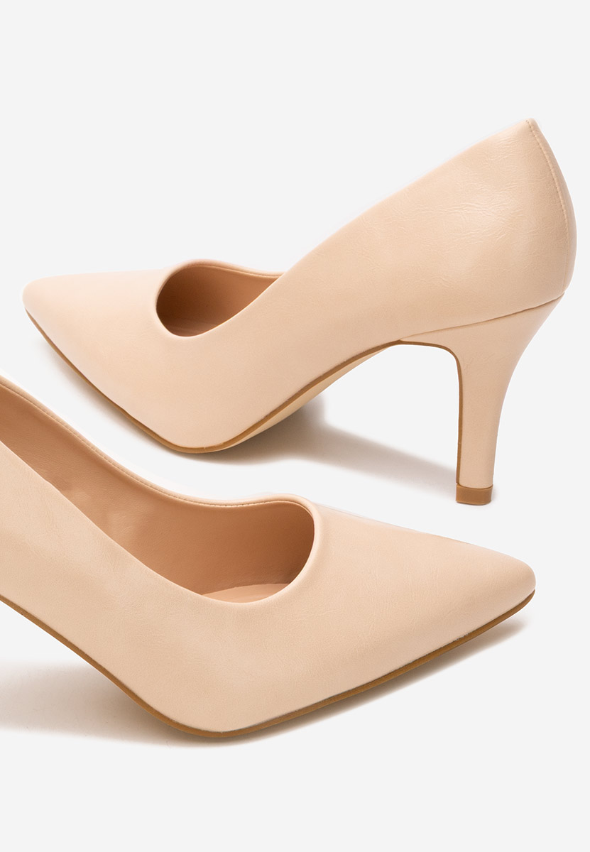 Décolleté tacco a spillo Marylyn beige