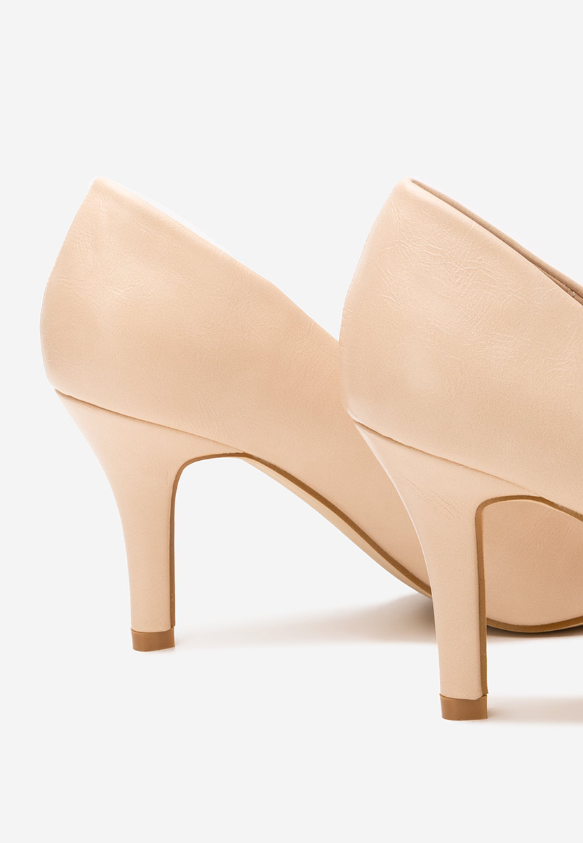 Décolleté tacco a spillo Marylyn beige