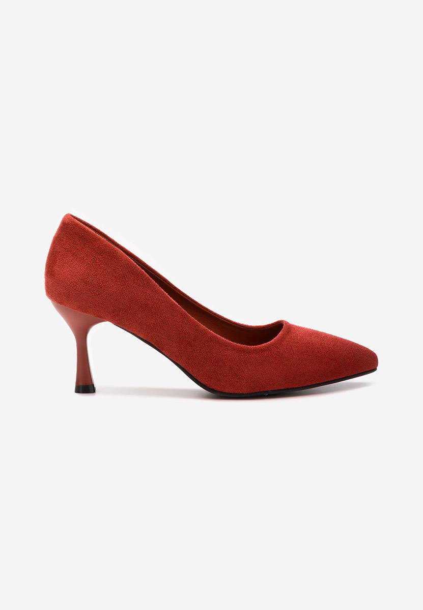 Décolleté tacco a spillo Camiliana rosso