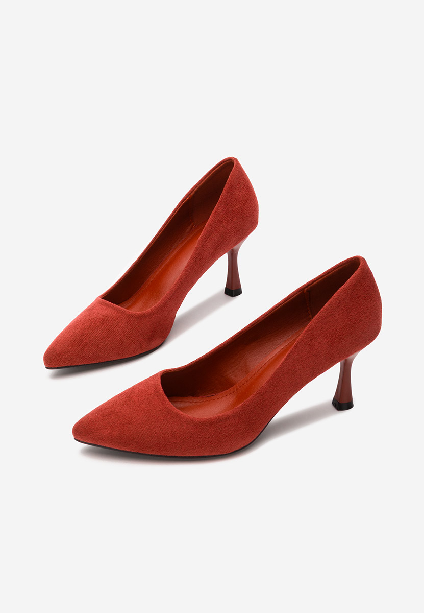 Décolleté tacco a spillo Camiliana rosso