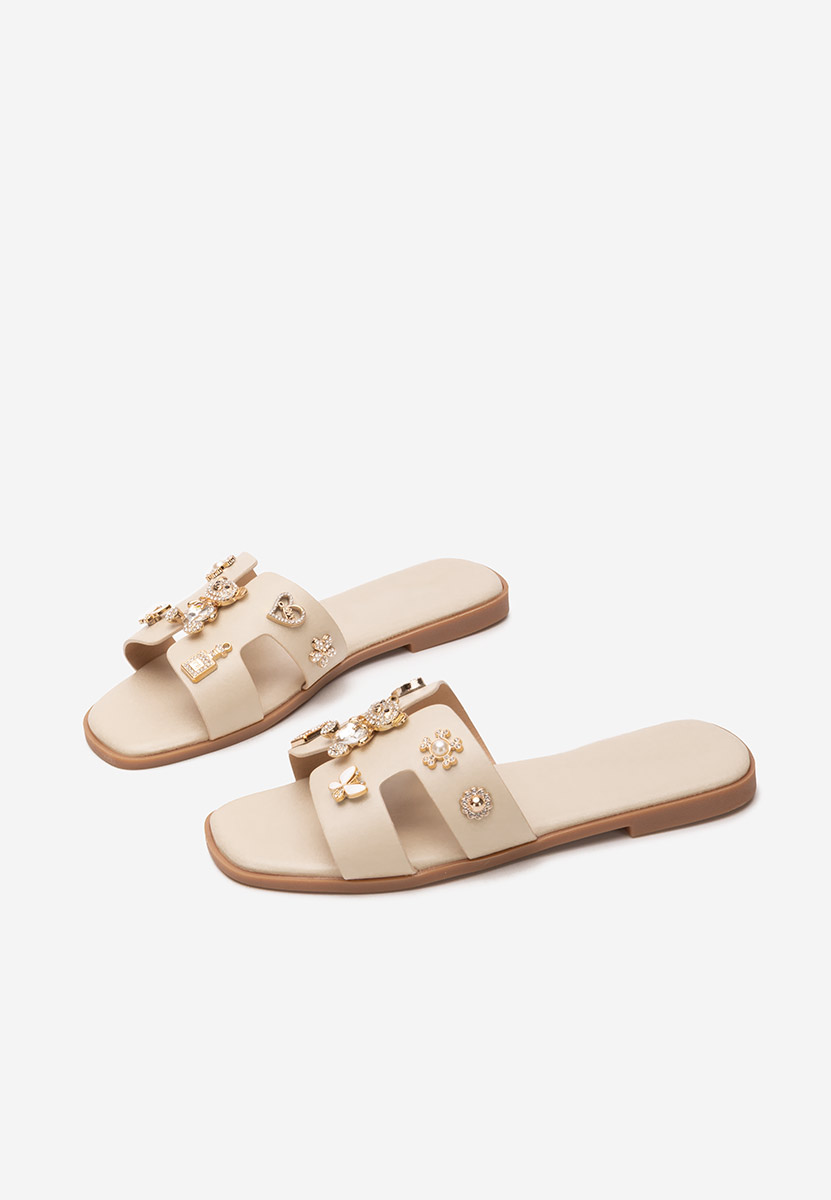 Ciabatte donna Kerria beige