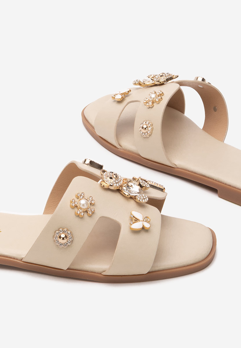Ciabatte donna Kerria beige