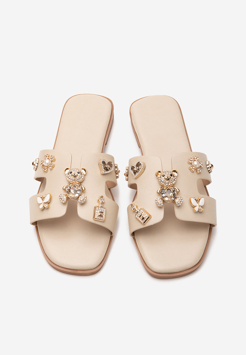 Ciabatte donna Kerria beige