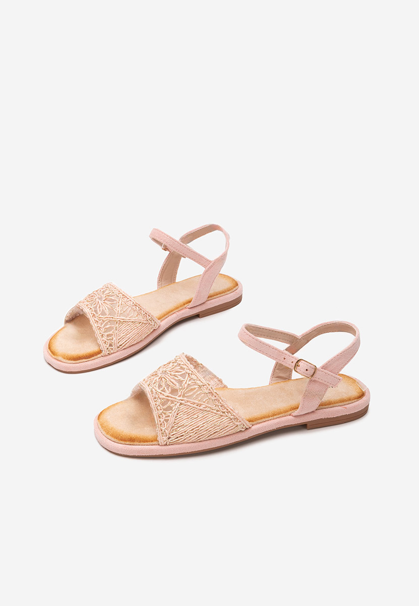 Sandali bassi Welisa rosa