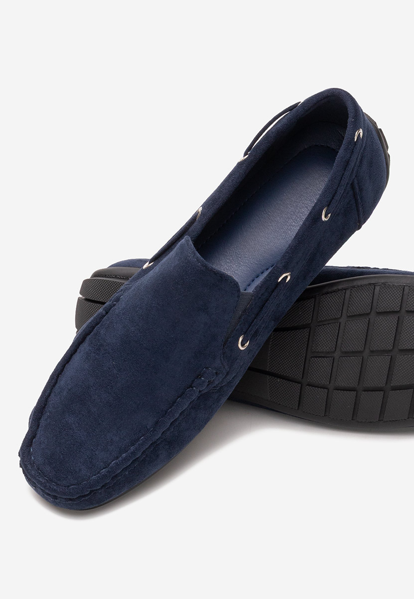 Mocassini da uomo Hyon blu marine