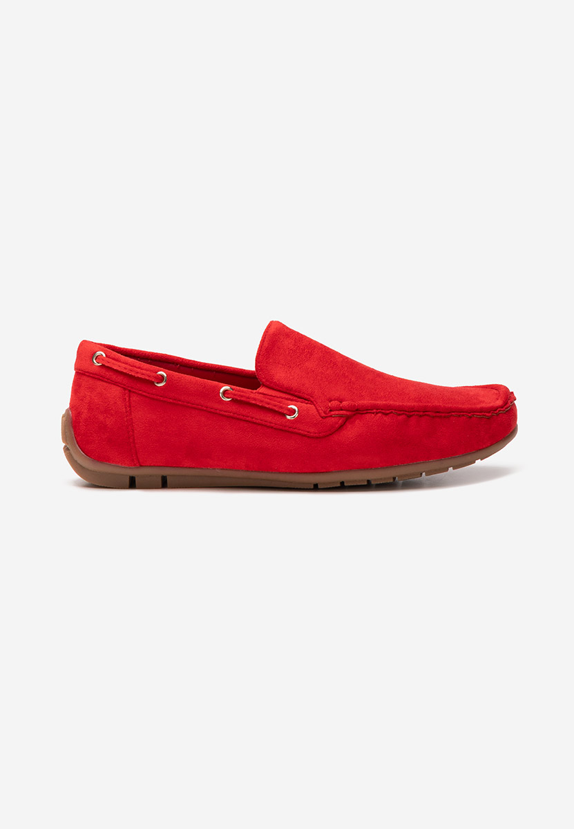 Mocassini da uomo Hyon rosso