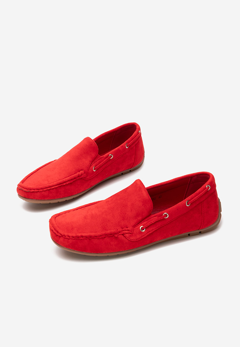 Mocassini da uomo Hyon rosso