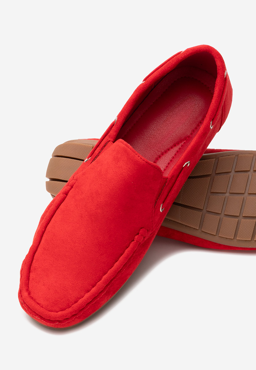 Mocassini da uomo Hyon rosso