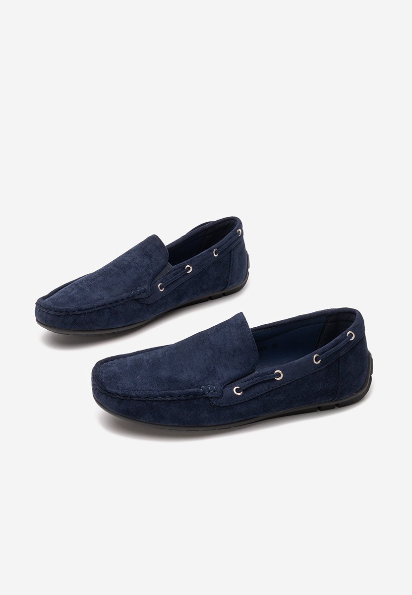 Mocassini da uomo Hyon blu marine