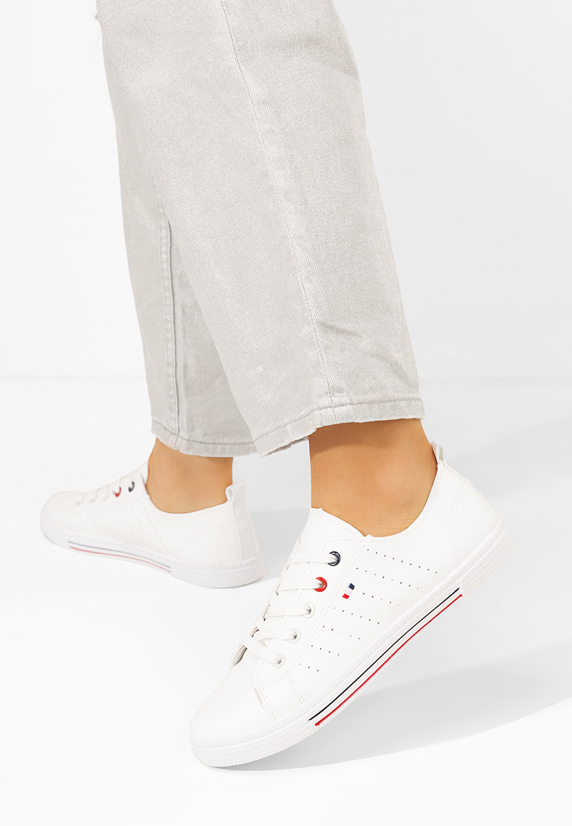 Scarpe basse donna Debbra bianchi