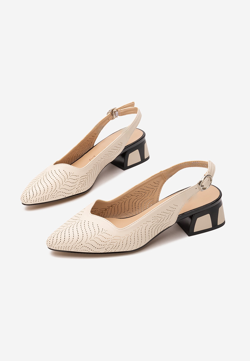 Décolleté Slingback Rahela beige