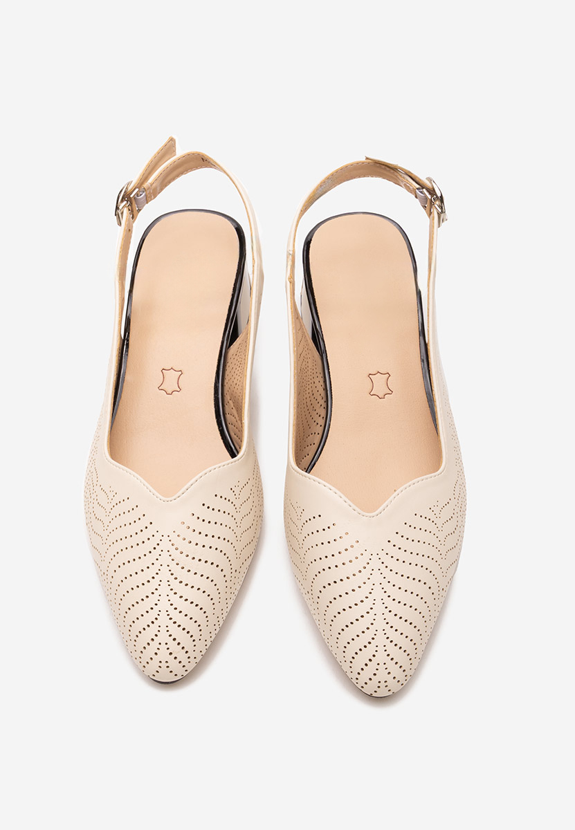 Décolleté Slingback Rahela beige