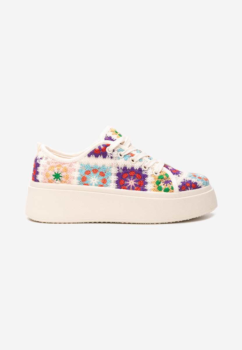 Sneakers con plateau Maricruz colorate