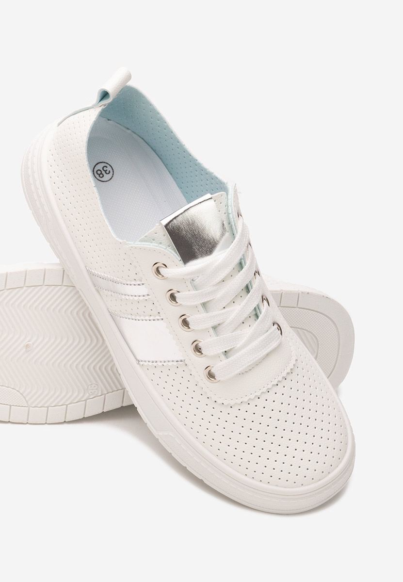 Scarpe basse donna Heayli V4 bianchi