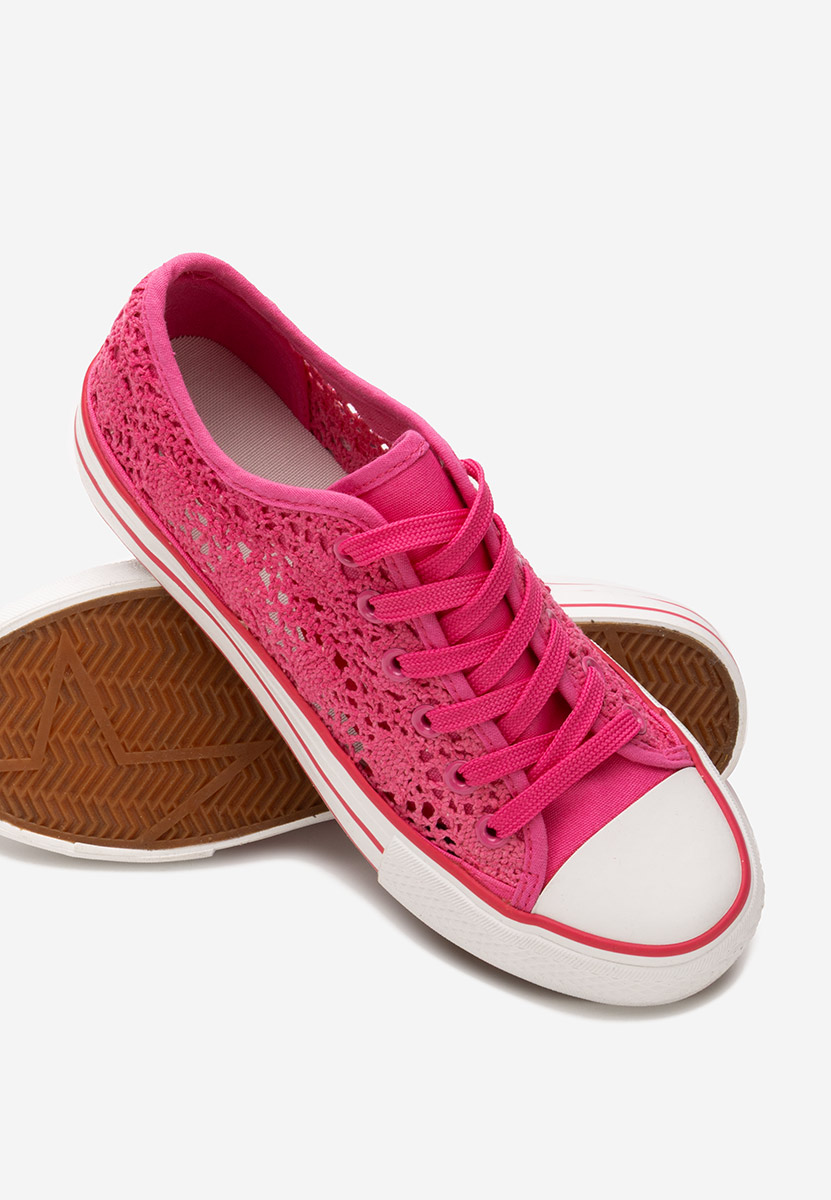 Scarpe da ginnastica casual Floreina fucsia