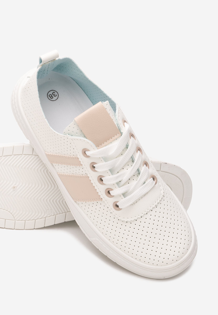 Scarpe basse donna Heayli bianchi