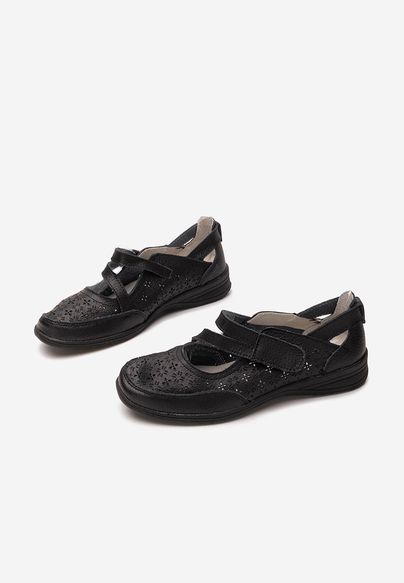 Ballerine pelle Catherina V2 nero