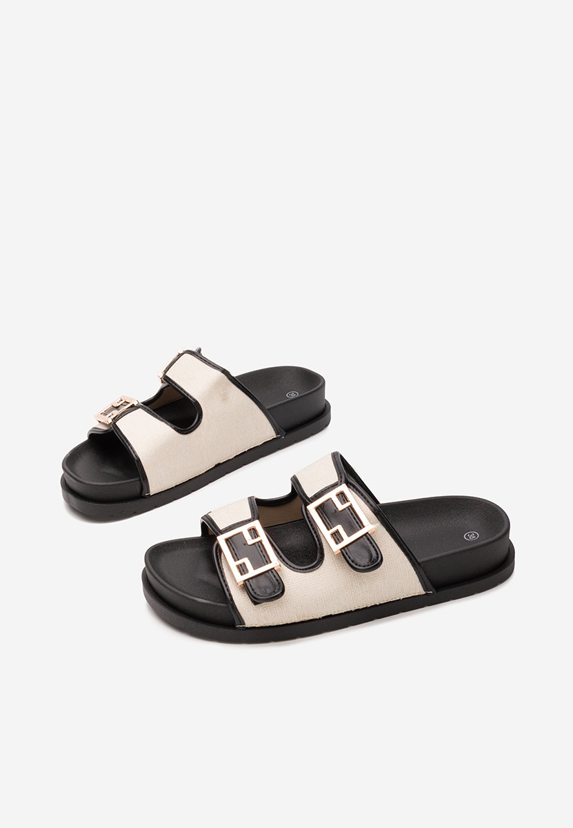 Ciabatte platform Iazmina nero