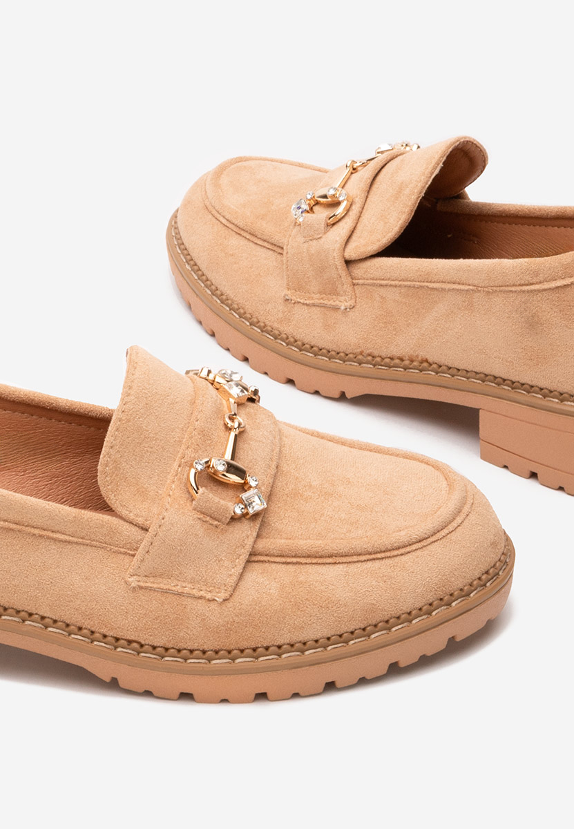 Mocassini da donna Erlinda camel