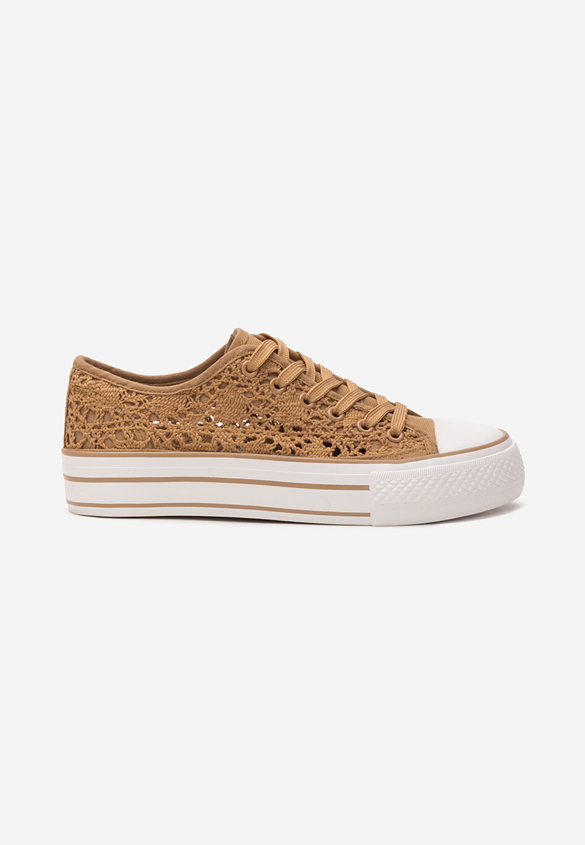 Scarpe da ginnastica donna Mylanca cachi