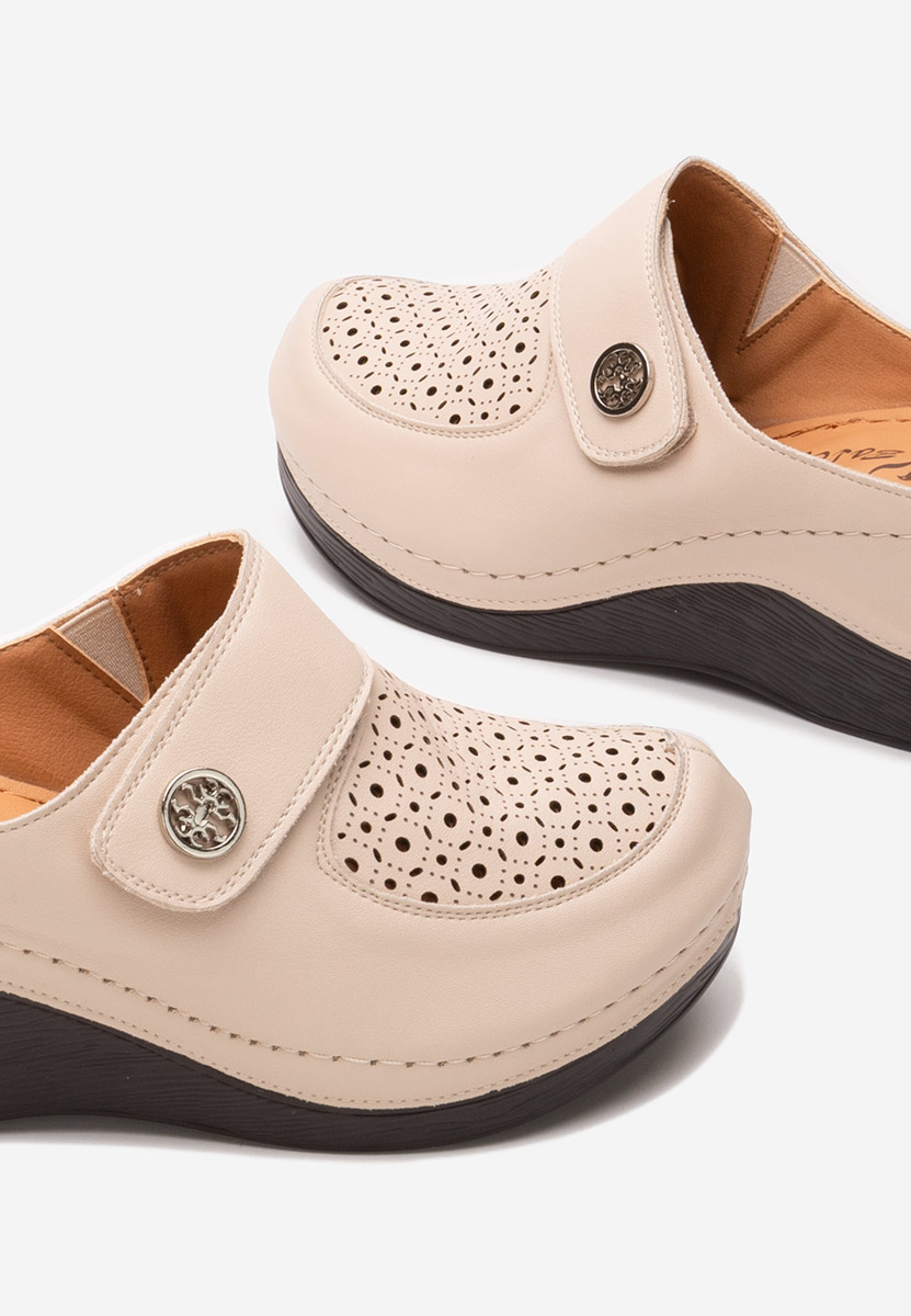 Zoccoli donna Jerya camel