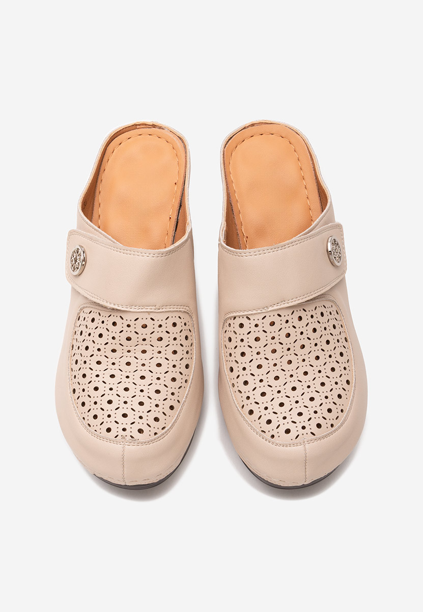 Zoccoli donna Jerya camel