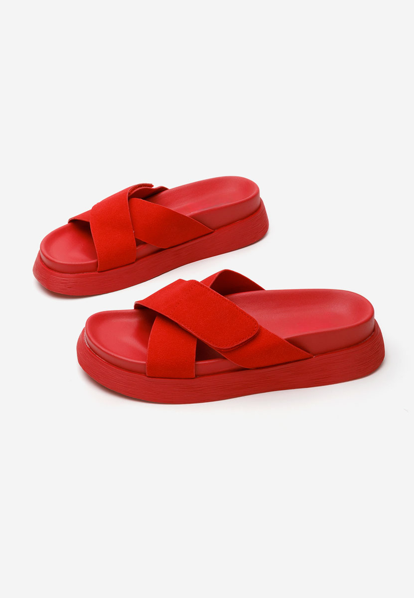 Ciabatte donna Cristela rosso