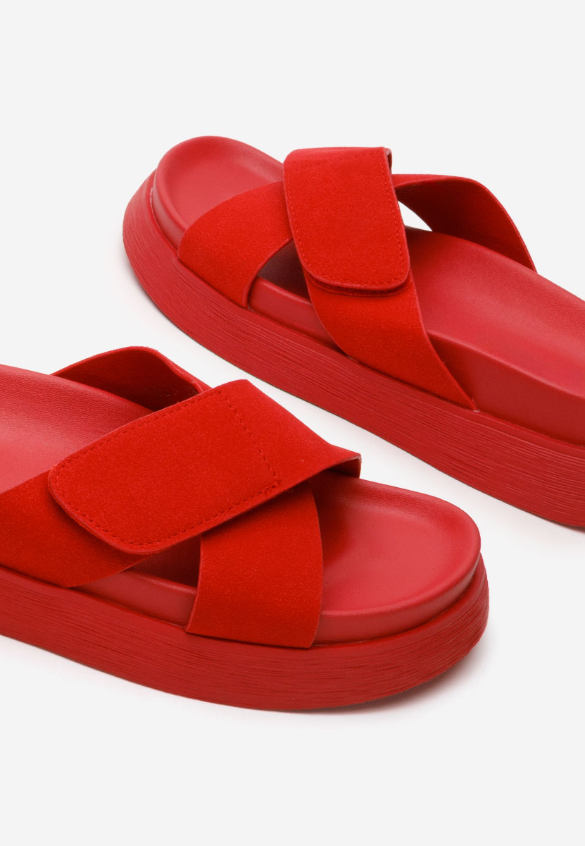 Ciabatte donna Cristela rosso