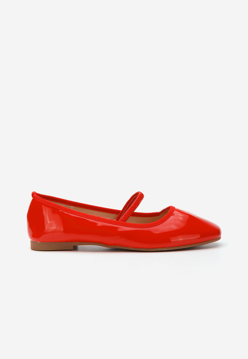 Ballerine Janae rosso
