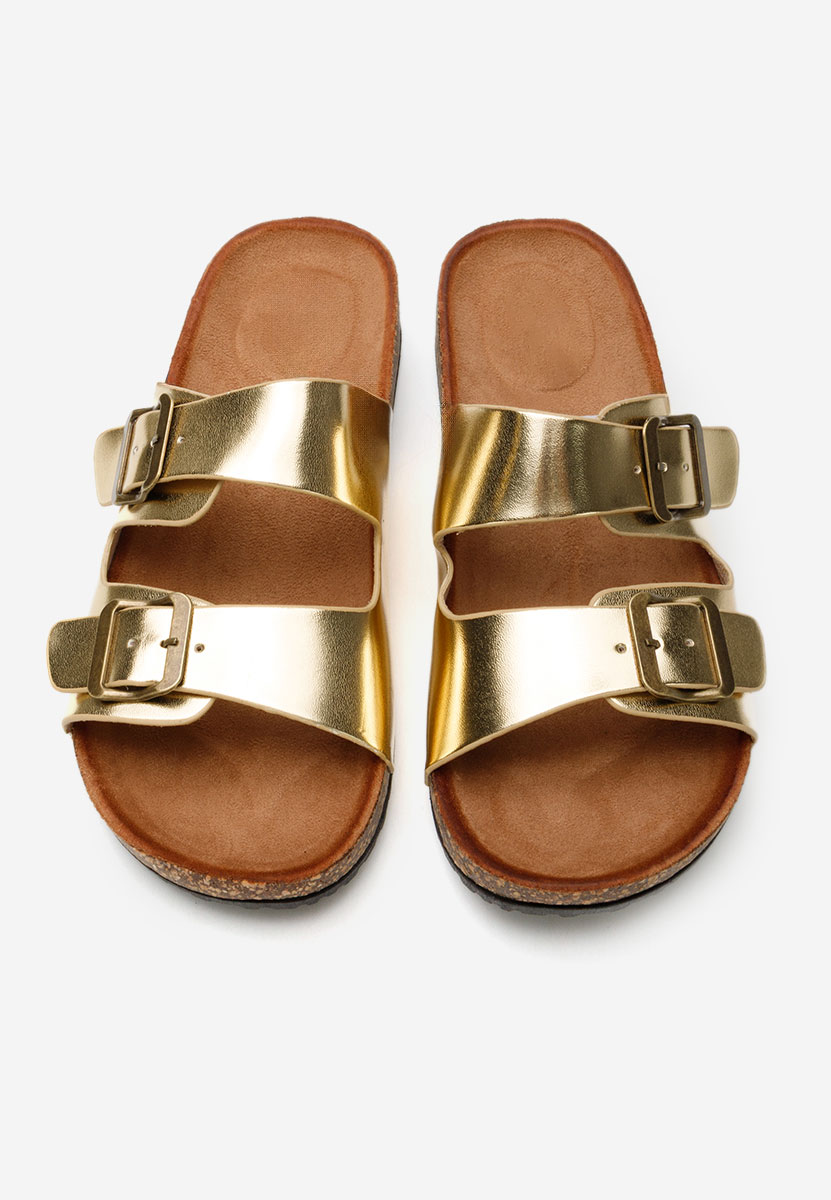 Ciabatte donna estive Janeti oro