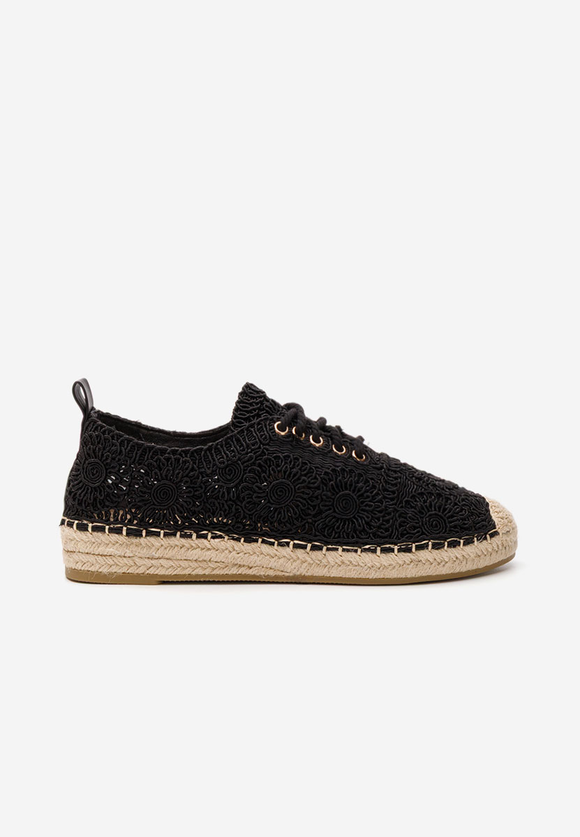Espadrillas donna Klarysa nero