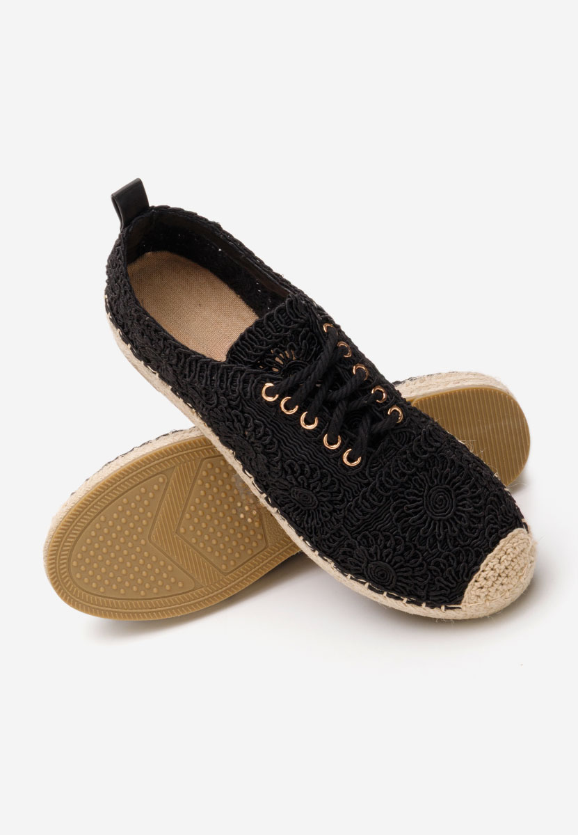 Espadrillas donna Klarysa nero