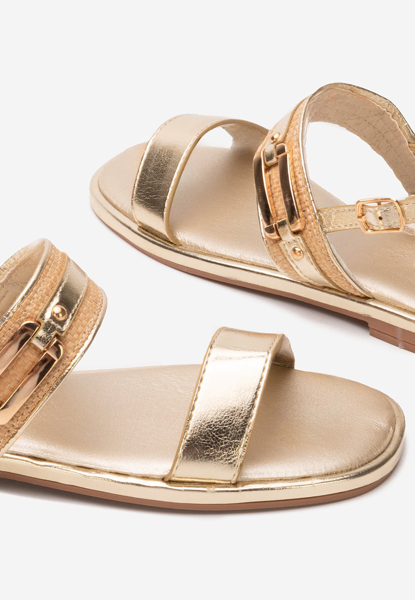 Sandali bassi Shirly oro